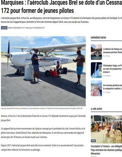 Aéroclub des Marquises Jacques Brel